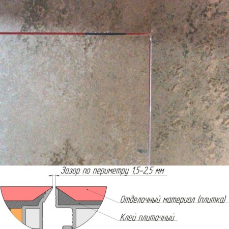 Техно под плитку 600*2100п