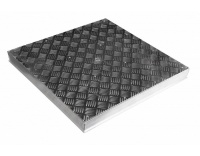 Напольный люк рифленый съемный 200х200 мм Лайт