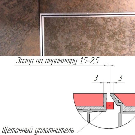 Техно под плитку 900*2200п